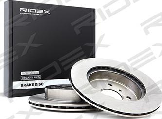 RIDEX 82B0345 - Brake Disc autospares.lv