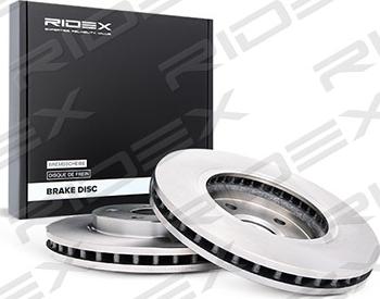 RIDEX 82B0351 - Brake Disc autospares.lv