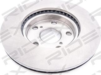 RIDEX 82B0365 - Brake Disc autospares.lv