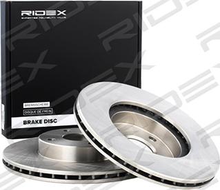 RIDEX 82B0361 - Brake Disc autospares.lv