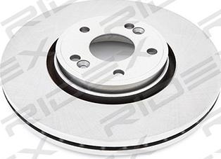 RIDEX 82B0304 - Brake Disc autospares.lv