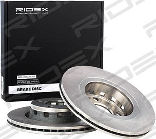 RIDEX 82B0303 - Brake Disc autospares.lv