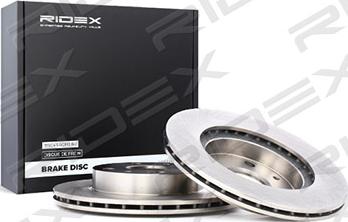 RIDEX 82B0314 - Brake Disc autospares.lv