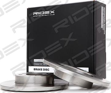 RIDEX 82B0384 - Brake Disc autospares.lv