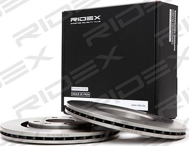 RIDEX 82B0381 - Brake Disc autospares.lv