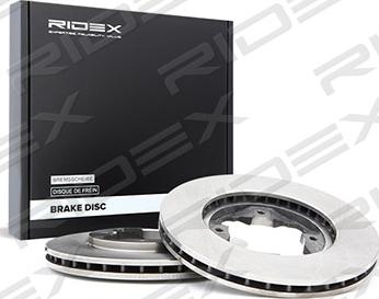 RIDEX 82B0338 - Brake Disc autospares.lv