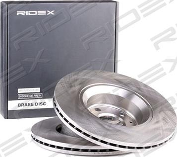 RIDEX 82B0337 - Brake Disc autospares.lv