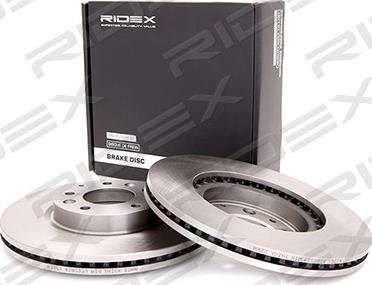 RIDEX 82B0329 - Brake Disc autospares.lv