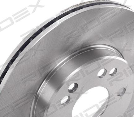 RIDEX 82B0371 - Brake Disc autospares.lv