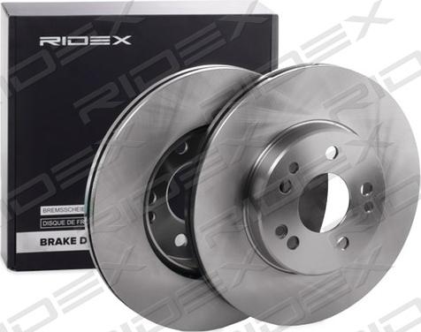 RIDEX 82B0371 - Brake Disc autospares.lv