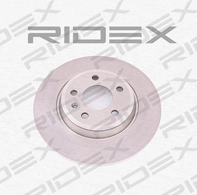 RIDEX 82B0252 - Brake Disc autospares.lv