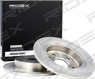 RIDEX 82B0265 - Brake Disc autospares.lv