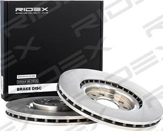 RIDEX 82B0266 - Brake Disc autospares.lv