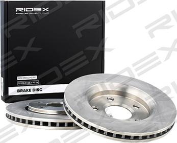 RIDEX 82B0262 - Brake Disc autospares.lv