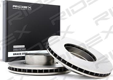 RIDEX 82B0203 - Brake Disc autospares.lv