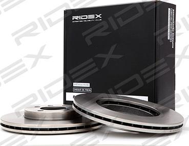 RIDEX 82B0215 - Brake Disc autospares.lv