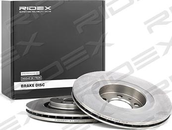 RIDEX 82B0211 - Brake Disc autospares.lv