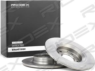 RIDEX 82B0213 - Brake Disc autospares.lv