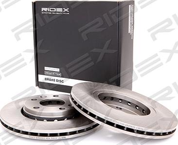 RIDEX 82B0283 - Brake Disc autospares.lv