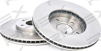 RIDEX 82B0282 - Brake Disc autospares.lv