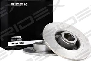 RIDEX 82B0235 - Brake Disc autospares.lv