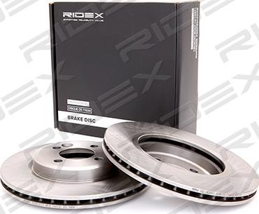 RIDEX 82B0237 - Brake Disc autospares.lv