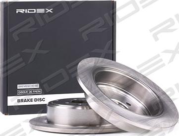 RIDEX 82B0222 - Brake Disc autospares.lv