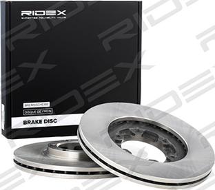 RIDEX 82B0792 - Brake Disc autospares.lv