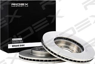 RIDEX 82B0741 - Brake Disc autospares.lv