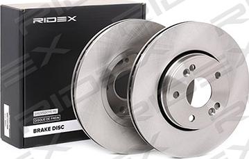 RIDEX 82B0748 - Brake Disc autospares.lv