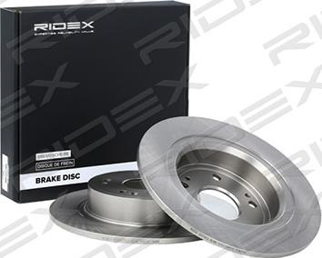 RIDEX 82B0753 - Brake Disc autospares.lv