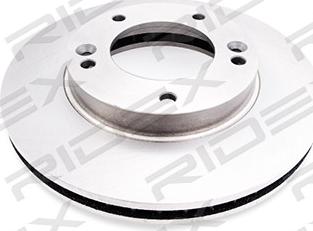 RIDEX 82B0708 - Brake Disc autospares.lv