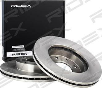 RIDEX 82B0719 - Brake Disc autospares.lv