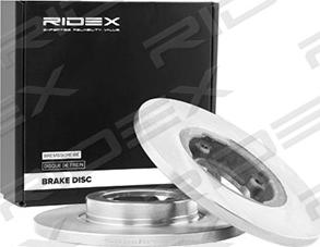 RIDEX 82B0715 - Brake Disc autospares.lv