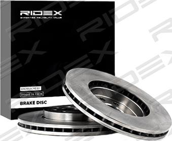 RIDEX 82B0783 - Brake Disc autospares.lv