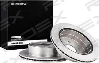 RIDEX 82B0721 - Brake Disc autospares.lv