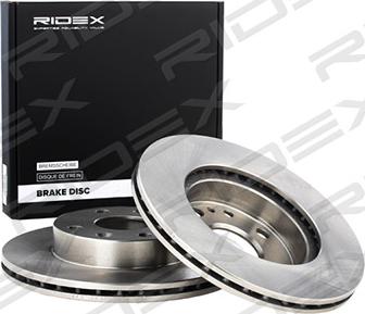 RIDEX 82B0774 - Brake Disc autospares.lv