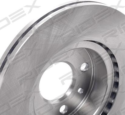 RIDEX 82B1437 - Brake Disc autospares.lv