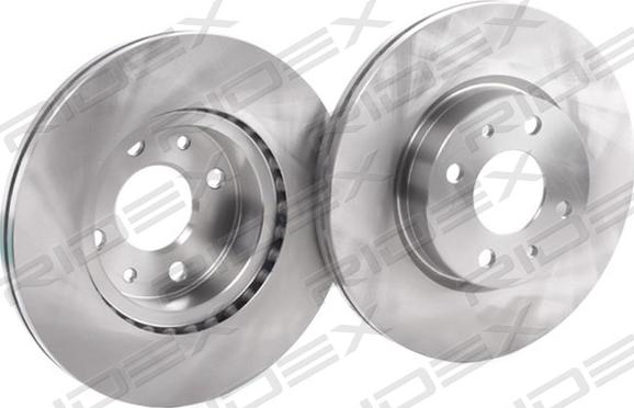 RIDEX 82B1437 - Brake Disc autospares.lv