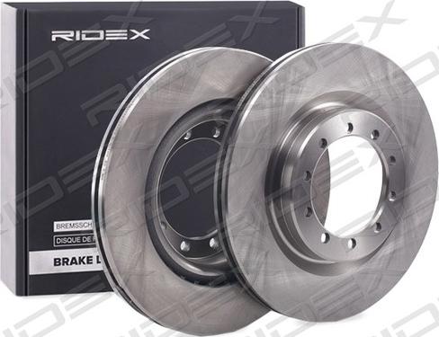 RIDEX 82B1563 - Brake Disc autospares.lv