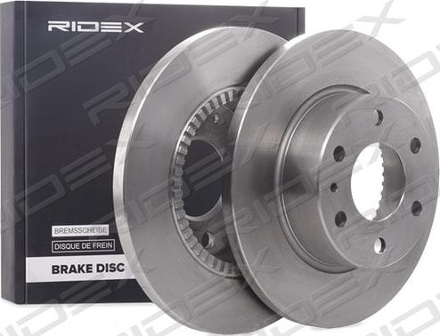 RIDEX 82B1656 - Brake Disc autospares.lv