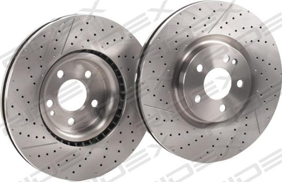 RIDEX 82B1679 - Brake Disc autospares.lv