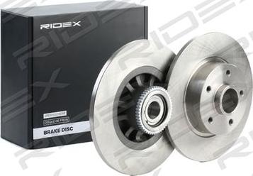 RIDEX 82B1677 - Brake Disc autospares.lv