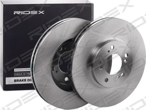 RIDEX 82B1041 - Brake Disc autospares.lv