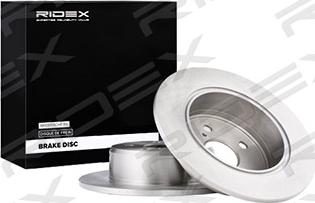 RIDEX 82B1043 - Brake Disc autospares.lv
