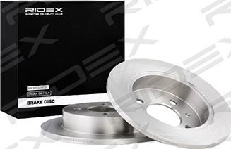 RIDEX 82B1050 - Brake Disc autospares.lv