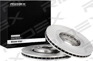 RIDEX 82B1069 - Brake Disc autospares.lv