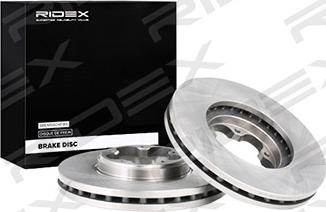 RIDEX 82B1063 - Brake Disc autospares.lv