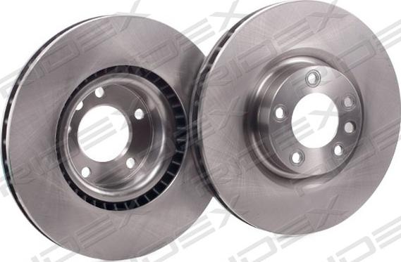 RIDEX 82B1018 - Brake Disc autospares.lv