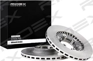 RIDEX 82B1087 - Brake Disc autospares.lv